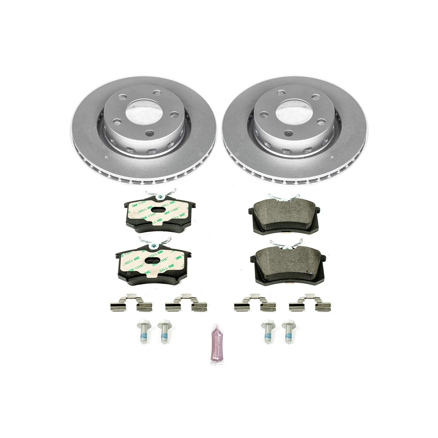 Rear Power Stop ESK4847 Euro-Stop Brake Kit For Audi A6 Quattro 2000-2004 [Model Specific]