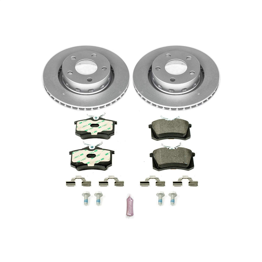 Rear Power Stop ESK4847 Euro-Stop Brake Kit For Audi A6 Quattro 2000-2004 [Model Specific]