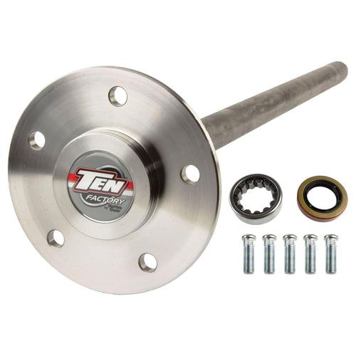 TEN Factory MG27113 Spline Drive Bolt Pattern Axle Shaft Assembly for GM 8.5, 30 Spline Details Left & Right - Fits Chevrolet R1500 & GMC Suburban Replaces 17113, 26010415, 92-25120, MG1669, PA5695