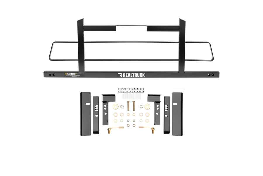 BACKRACK RealTruck Hardware Kit for use w/Low-Profile Tonneau, Black, No Drill | 40117 | Fits 2002-2025 RAM 2500/3500; 2002-2018 RAM 1500