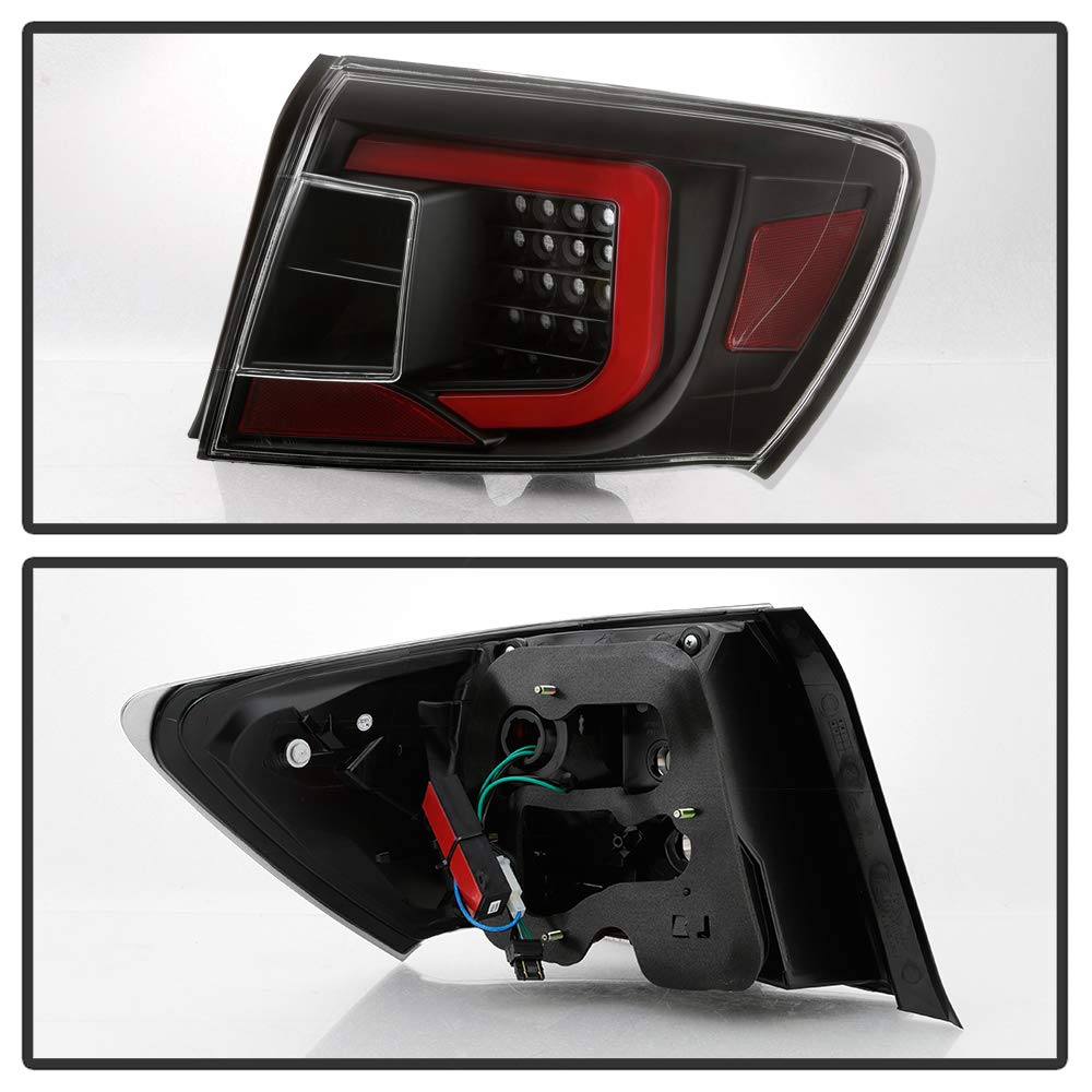 Tail Lights Xtune (ALT-JH-SIWRX08-LBLED-BK) (Akkon)