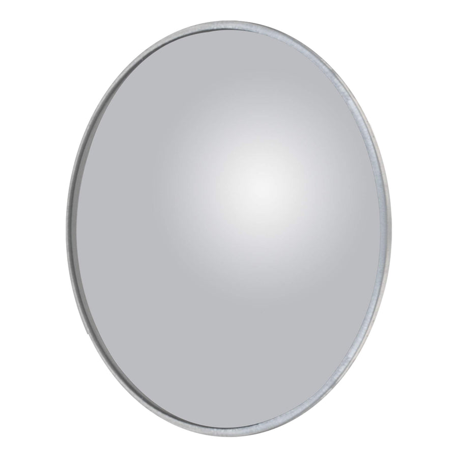 3-Inch Round Aluminum RETRAC Stick-On Blind Spot Mirror, Convex Glass