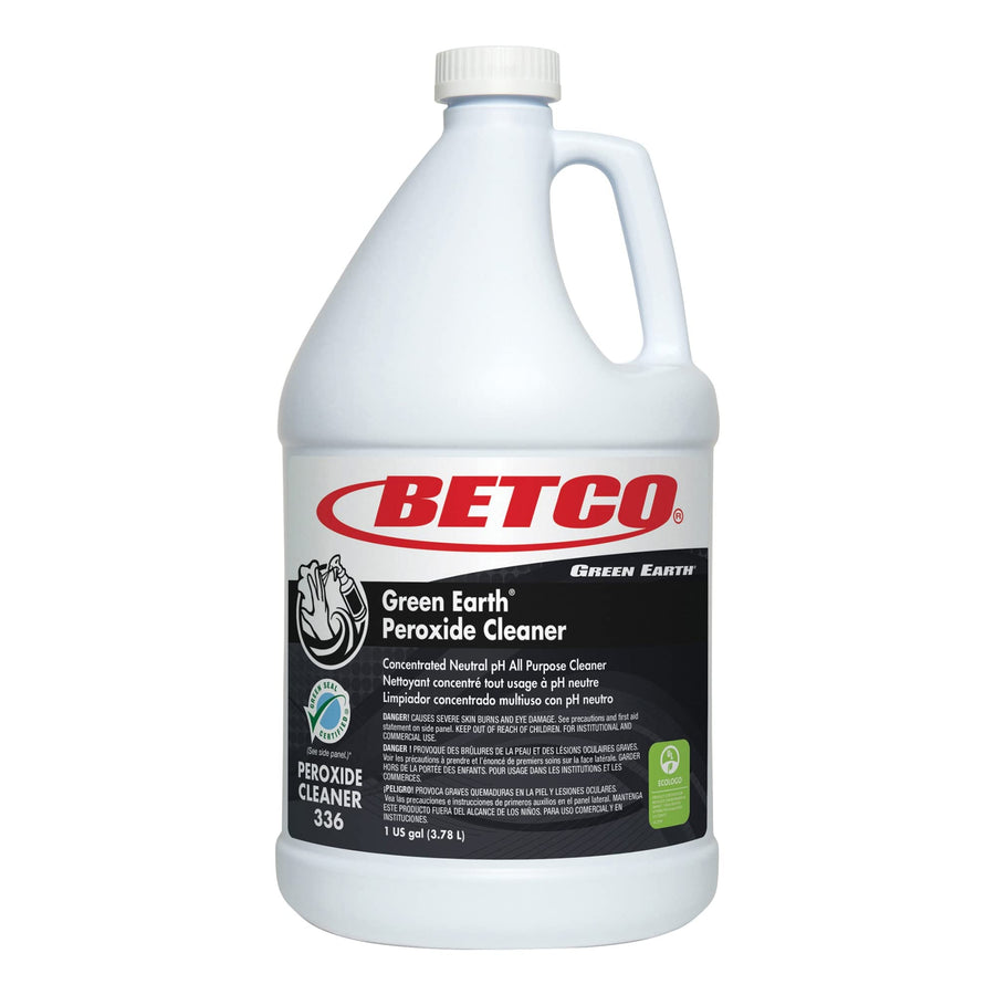 Green Earth Peroxide Cleaner, Betco BET3360400EA, 1 Each, Clear (3360400EA)