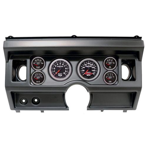 AutoMeter Dash Kit Direct Fit, (3 3/8" X2, 2 1/16" X4), Ford Truck Ac 80-86, Sport-Comp Ii (2919-12)