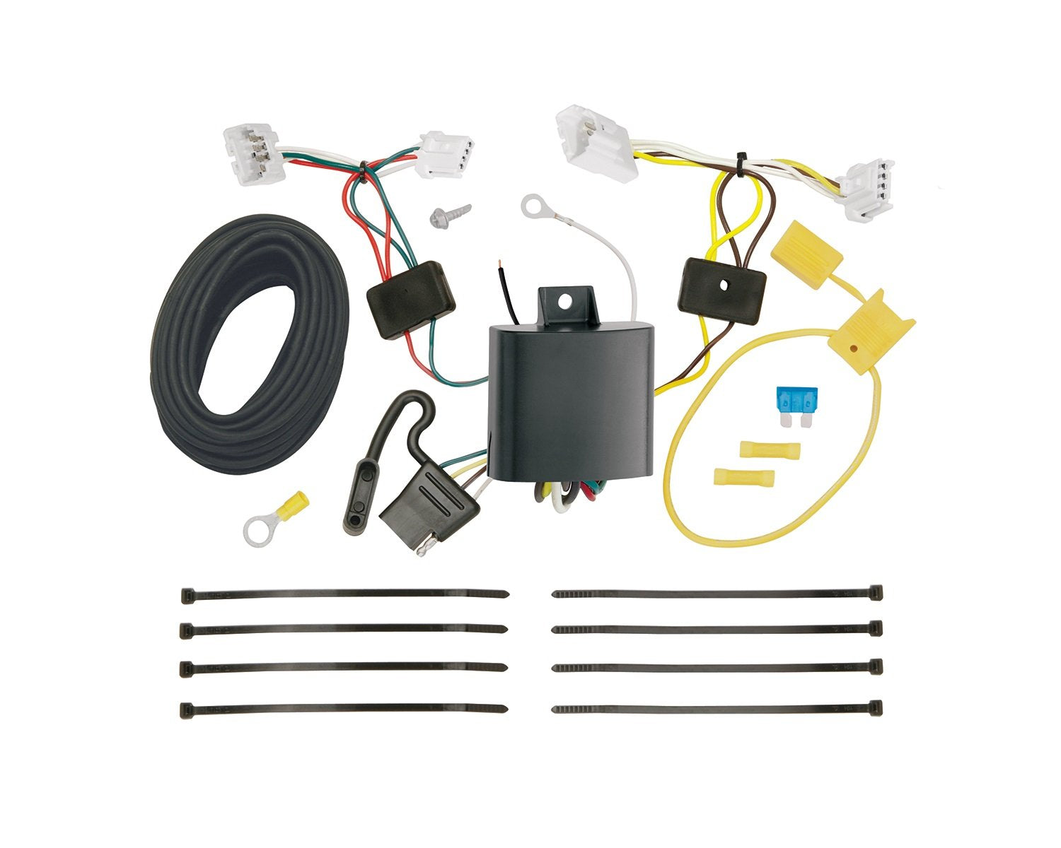 Tekonsha T-One® 4-Way Flat T-Connector Harness, Compatible with Select Nissan Altima