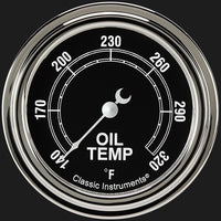 TR328SLF Classic Instruments Traditional 2 5/8" Oil Temperature Gauge
