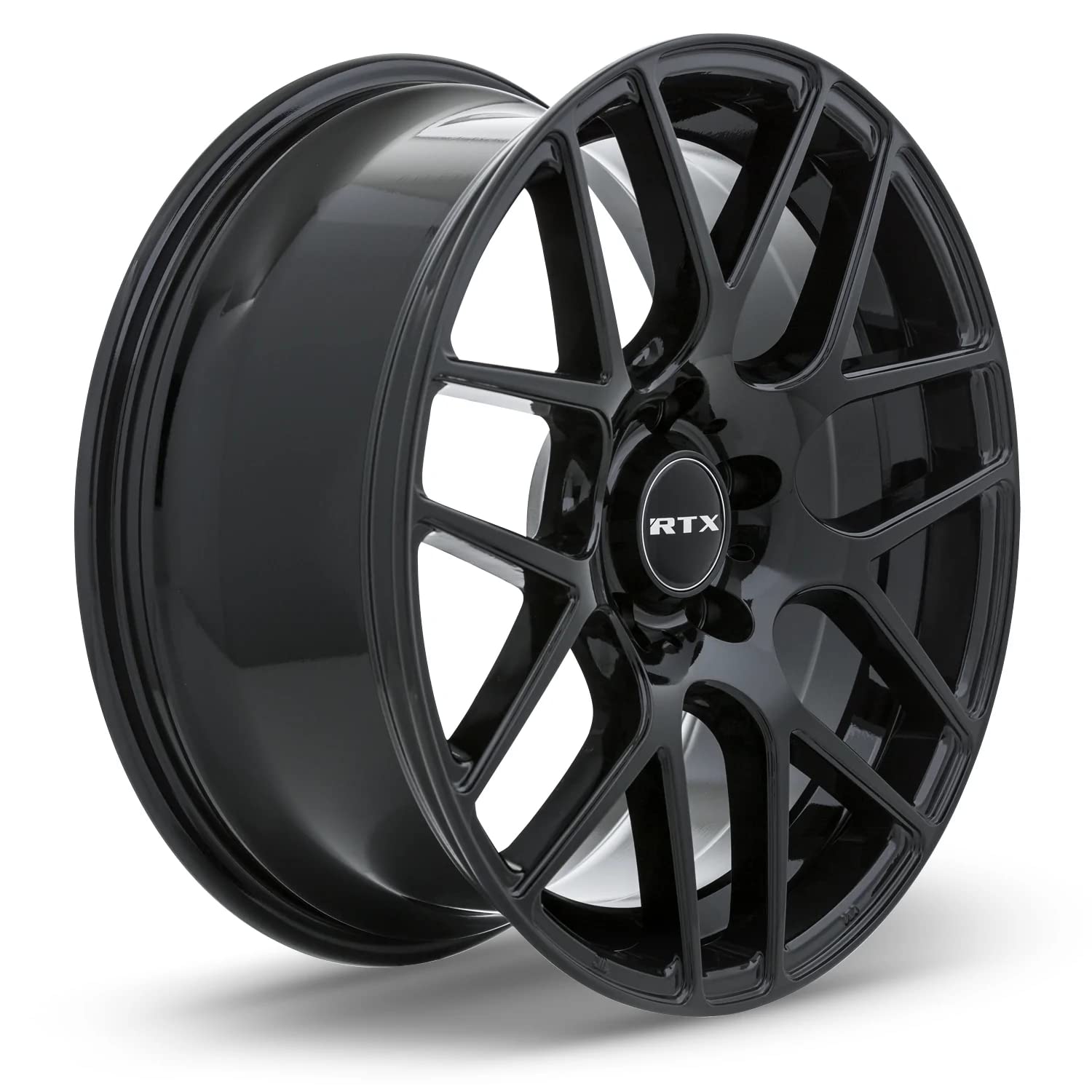 Custom RTX Wheel - 18x8, 38 Offset, 5x114.3 Bolt Pattern, 73.1mm Hub - Gloss Black Rim