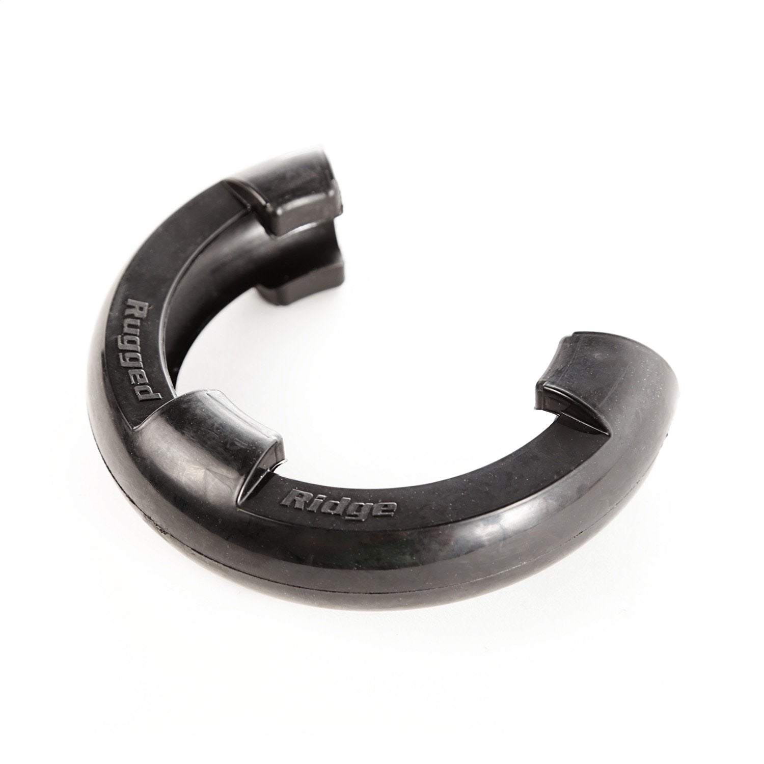 D-Ring Shackle Isolator Kit | Rugged Ridge, Black Pair, 3/4 inch | 11235.30