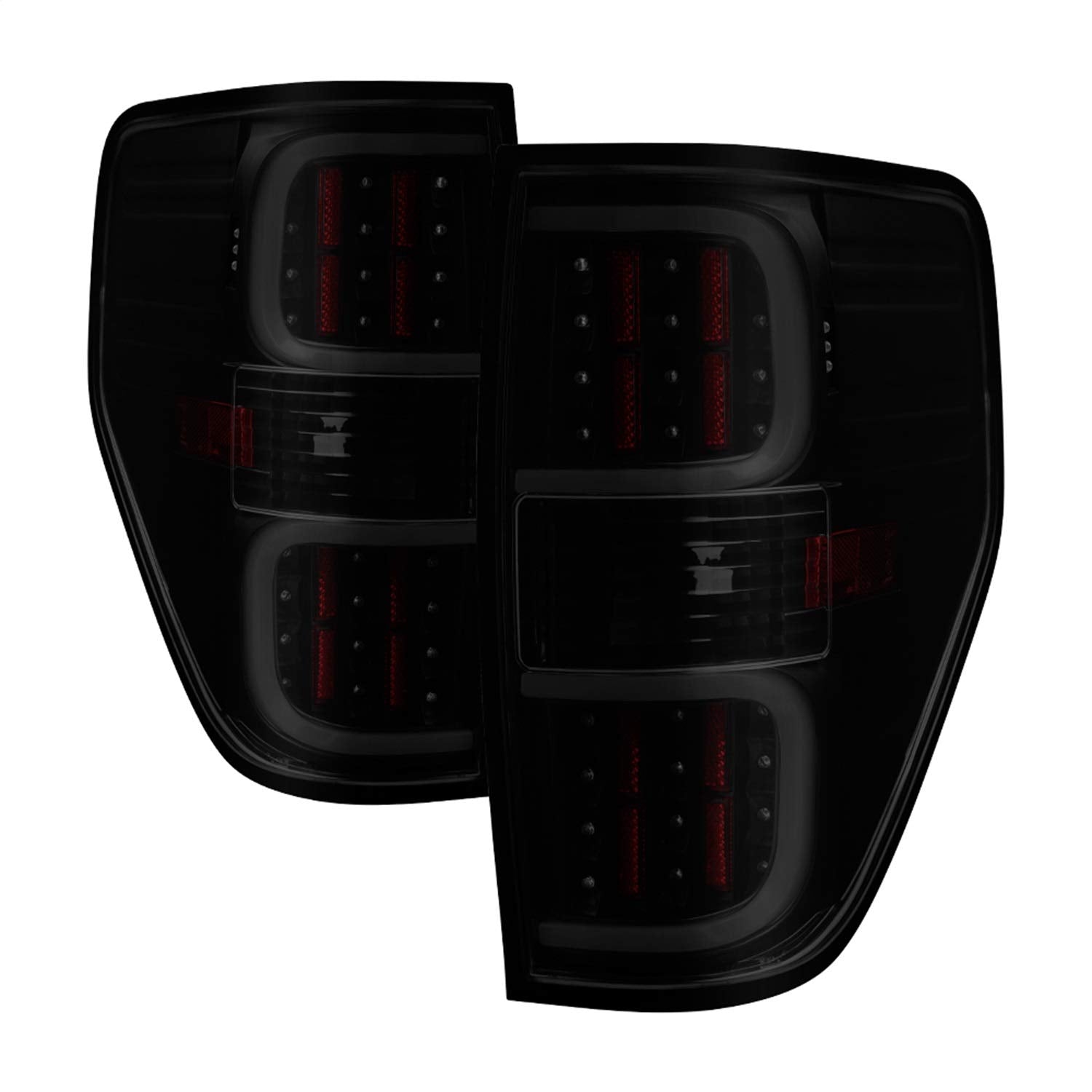 Spyder ALT-ON-FF15009-LBLED-BSM Tail Light, 1 Pack Xtune