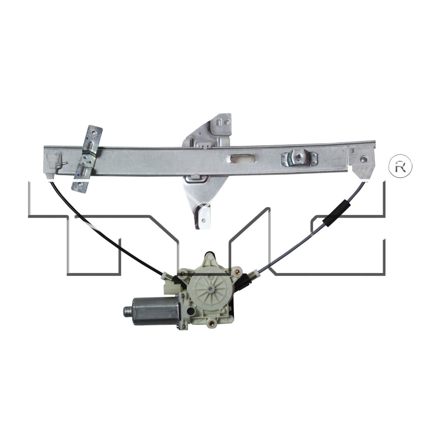 Power Window Motor and Regulator Assembly TYC 660200 Front Left-Side Compatible with 2006-2013 Chevrolet Impala