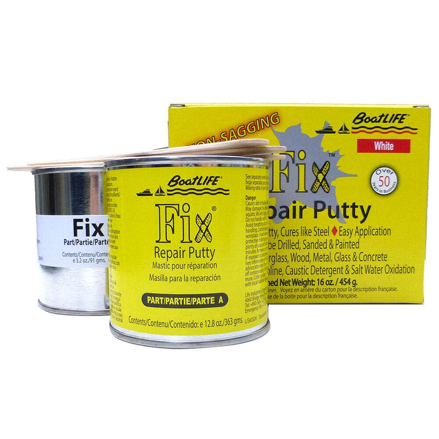 Fix Boatlife Repair Putty - 16oz - White