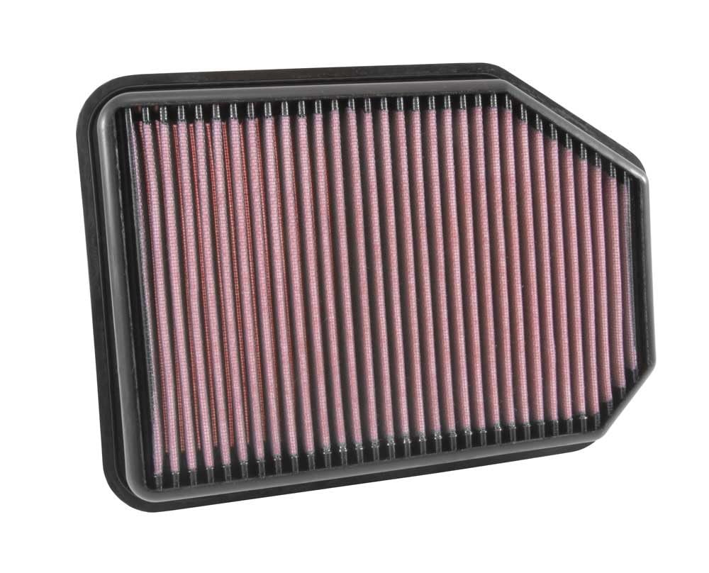 K&N Engine Air Filter: Washable, Increase Power & Towing, Premium, Replacement Air Filter: Compatible with 2007-2018 JEEP (Wrangler, Wrangler III), 33-5023