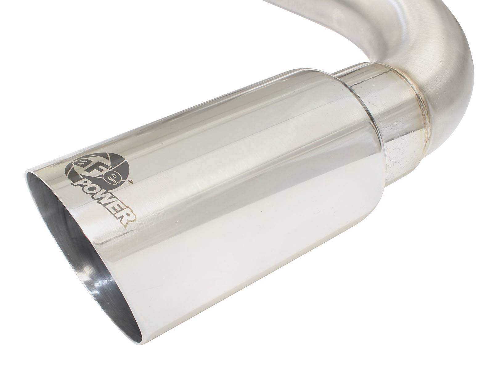 MACH Force-Xp aFe Power 2.5" 304 Stainless Steel Axle-Back Exhaust System with Polished Tips