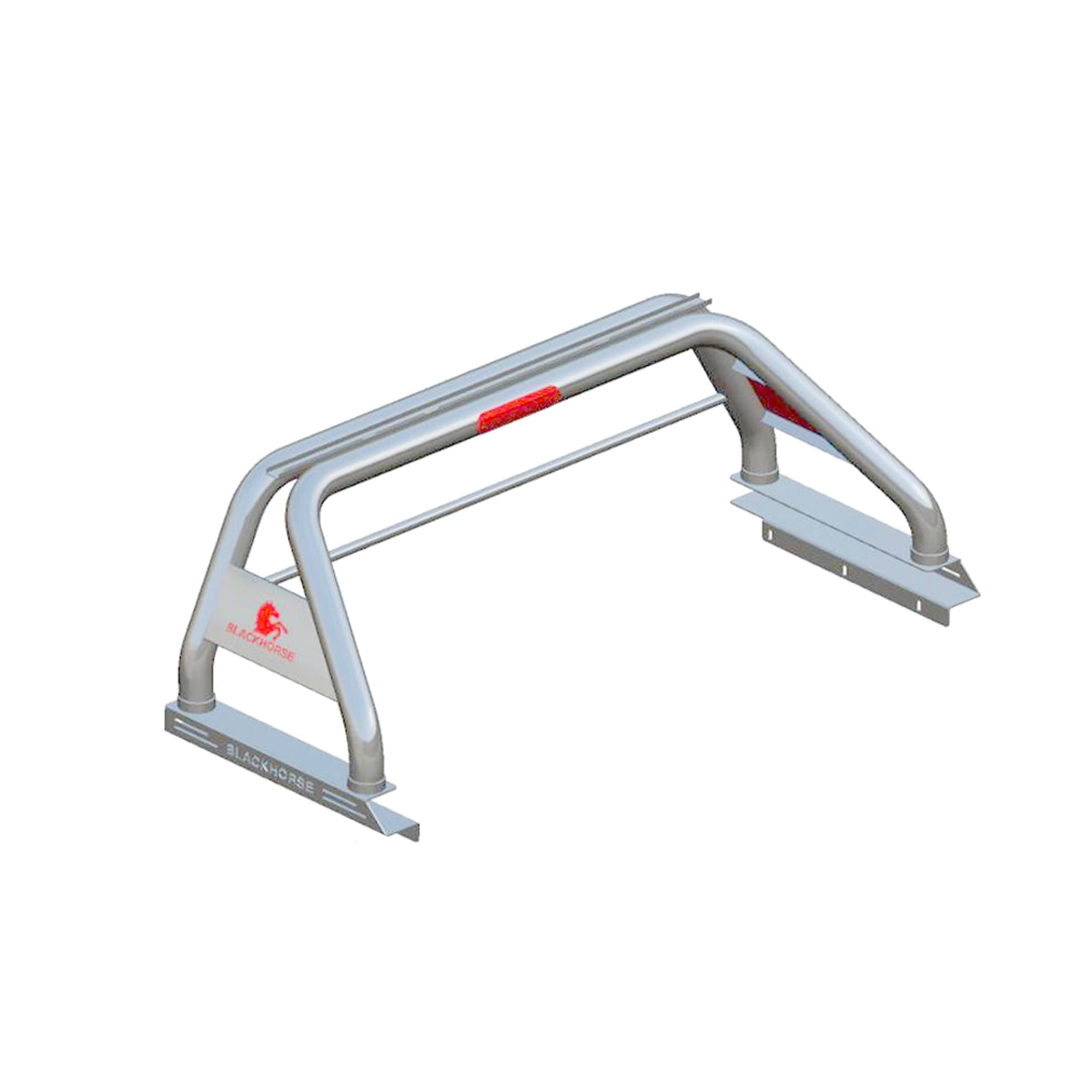 Classic BLACK HORSE Roll Bar Stainless Steel Compatible with 2020-2024 Jeep Gladiator-RB09SS
