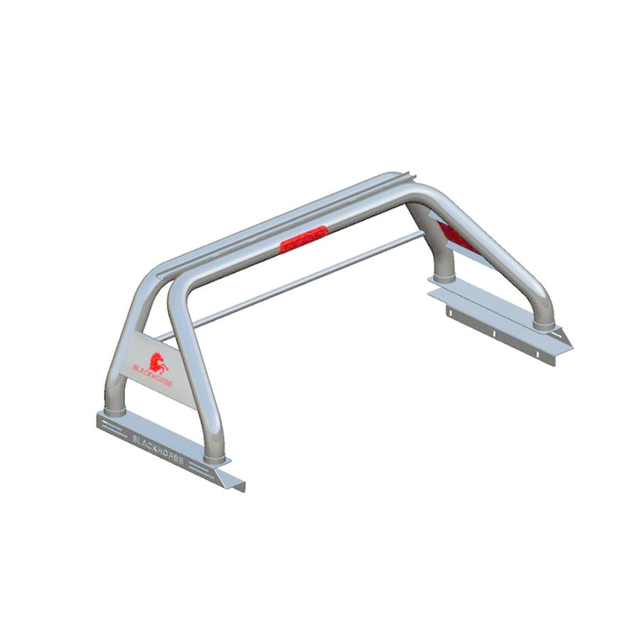 Classic BLACK HORSE Roll Bar Stainless Steel Compatible with 2020-2024 Jeep Gladiator-RB09SS