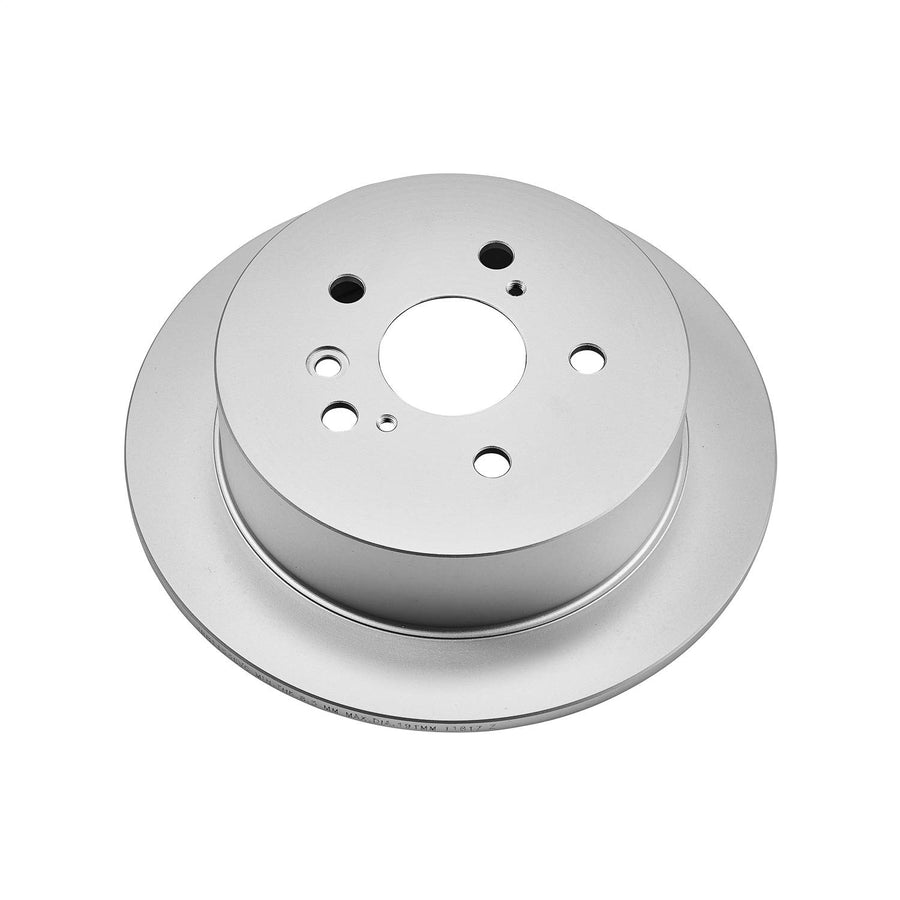 Rear Power Stop JBR1153EVC Evolution Geomet Coated Brake Rotor For Lexus RX330 2004-2006, Lexus RX350 2007-2009, Lexus RX400h 2006-2008, Toyota Highlander 2004-2007 [Model Specific]