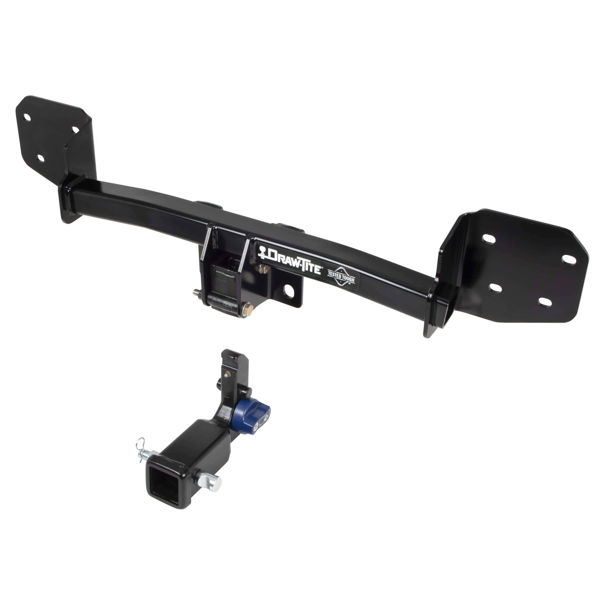 Hidden Hitch Draw-Tite 76907, Completely Hidden Trailer Hitch, 2 in. Removable Receiver, Black, Compatible with 2011 – 2022 Subaru Outback Wagon