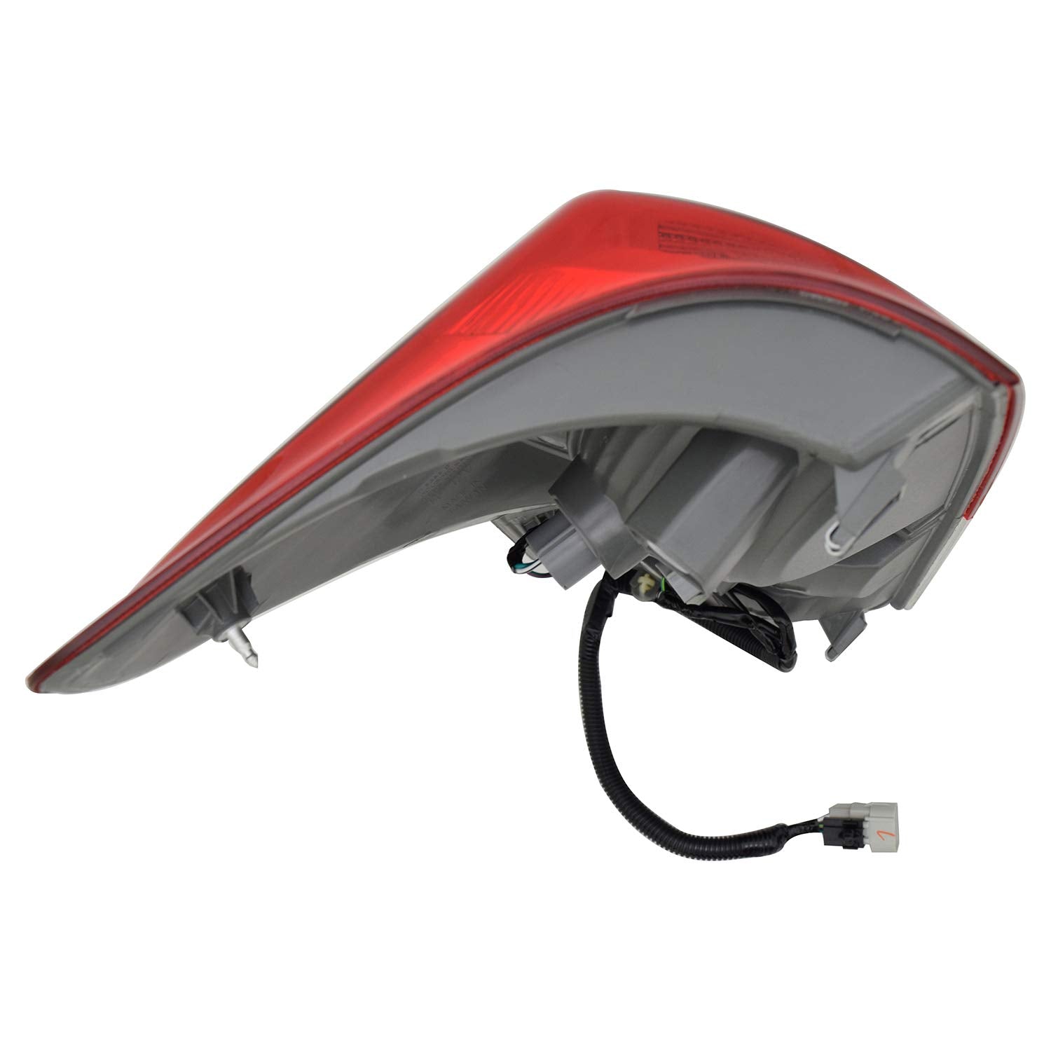 Right TYC Tail Light Assembly Compatible with 2010-2013 Toyota Tundra