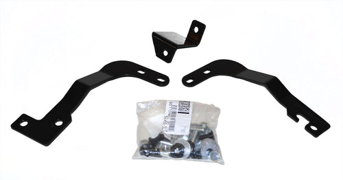 RC2 Bull Bar Go Rhino w/ 20" Single Row Light Mount Hole & Mounting Brackets | Mild Steel, Textured Black | 55183T | Fits 2014 - 2015 Chevrolet Silverado 1500 (Excludes Driver Alert package)
