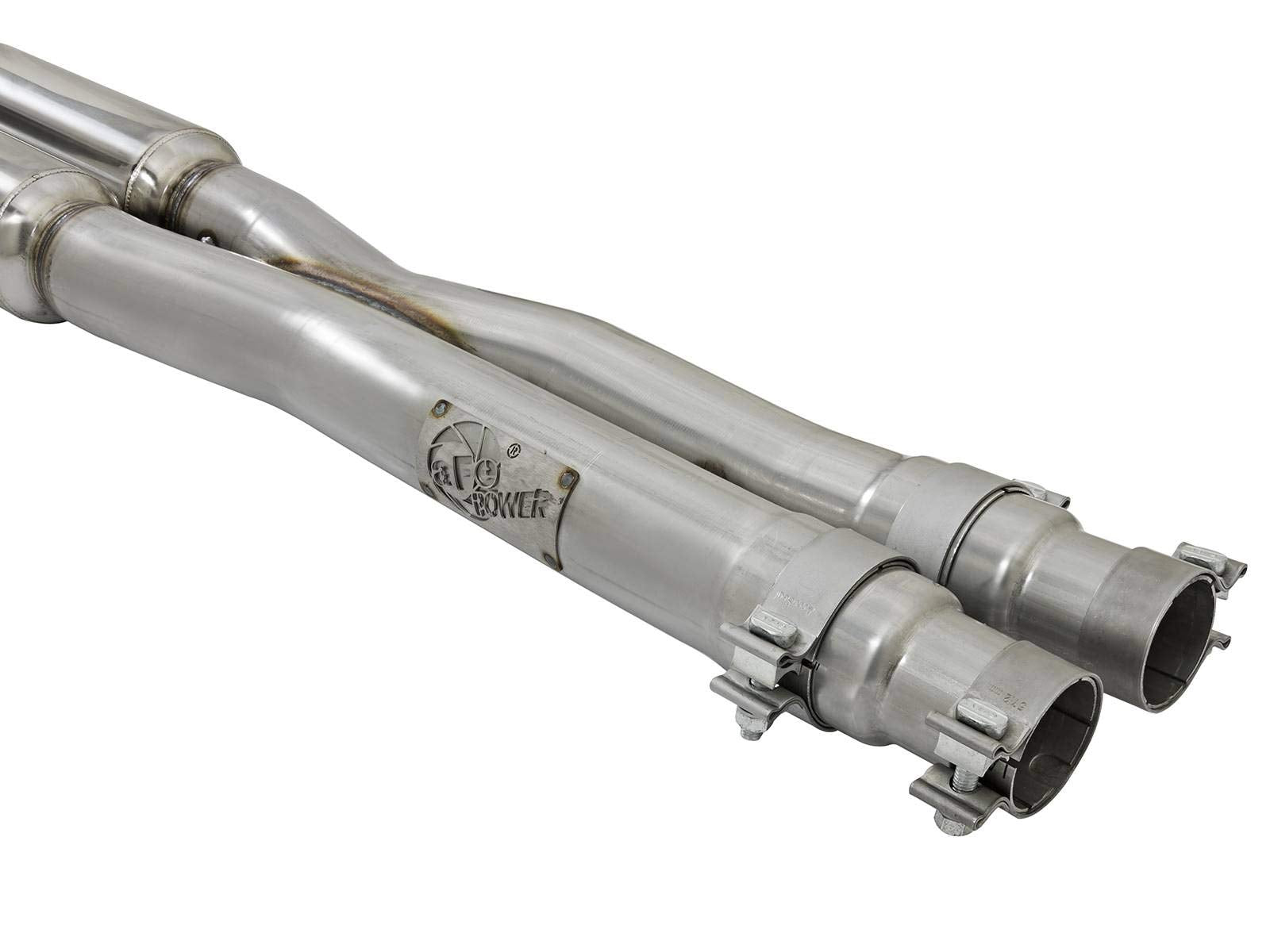 Mach Force-Xp aFe Power 49-33087-B Cat-Back Exhaust System with Resonator - Black Tip, 1 Pack
