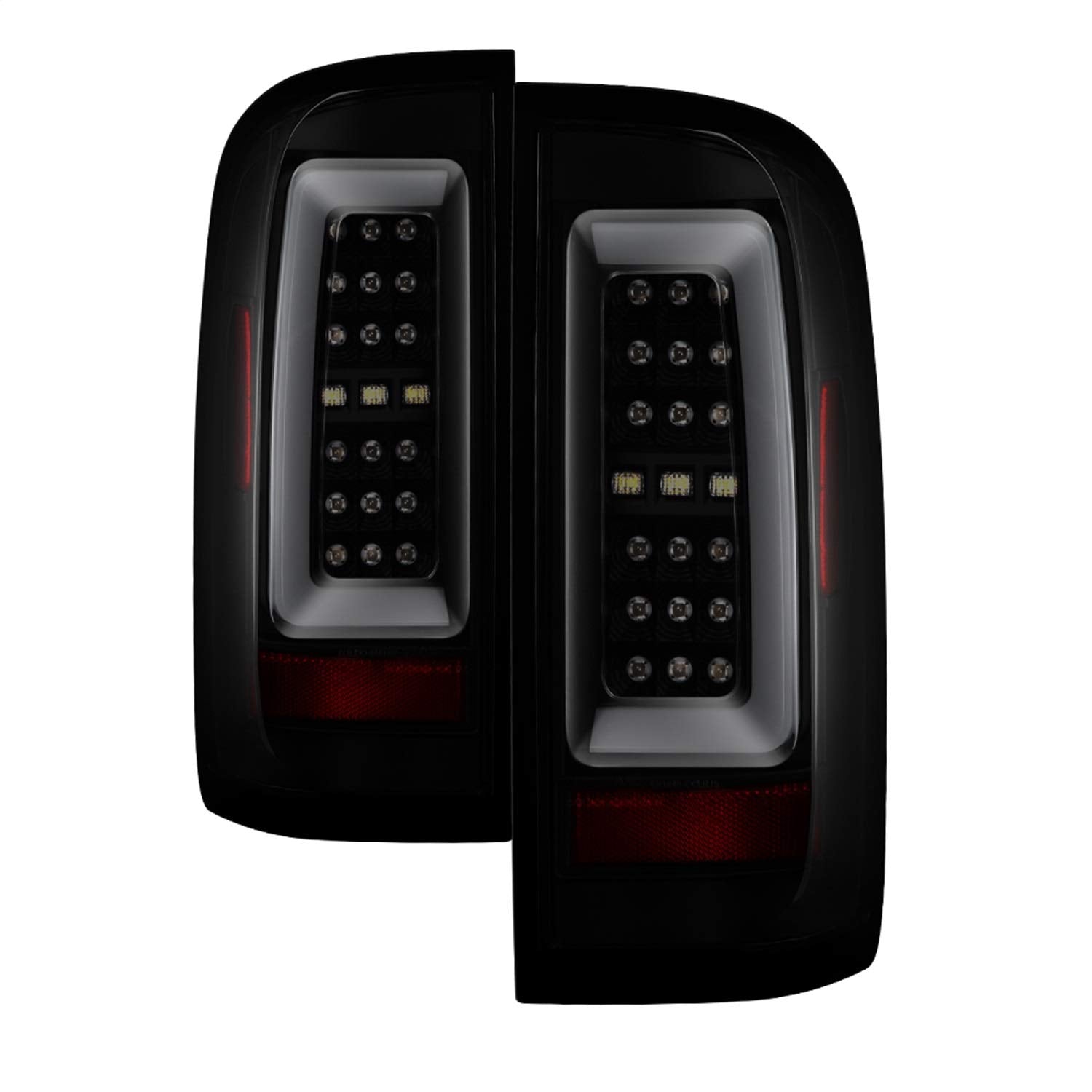 Auto Spyder Led 5085252 Tail Lights (Black/Smoke)