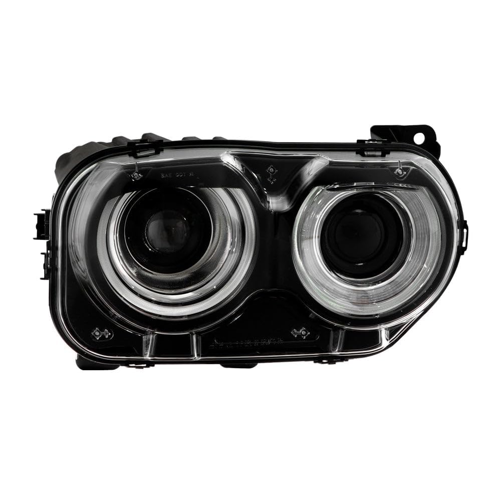 Dodge Challenger 15-21 Spyder (POE) Halogen w/LED DRL Headlight - Low Beam-HB3(Included) ; High Beam-HB3(Included) ; Signal-LED - OE Right CH2503267