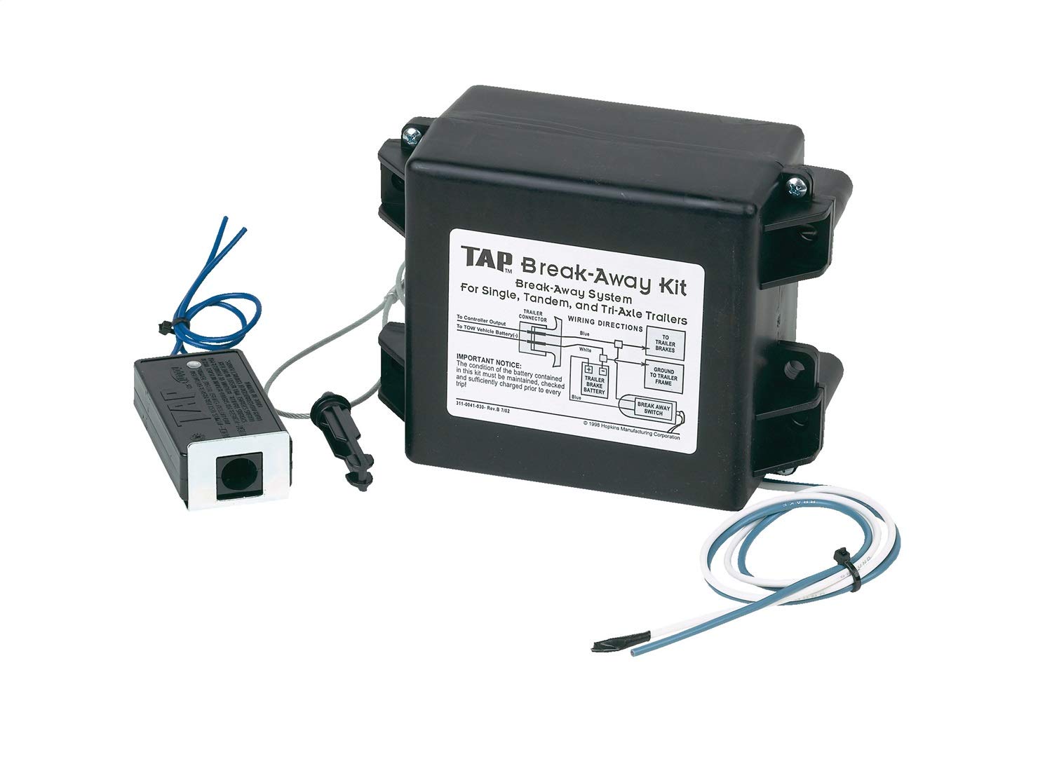 Complete Break Away Kit Hopkins 20003 Without Charger (No Accessories Included)