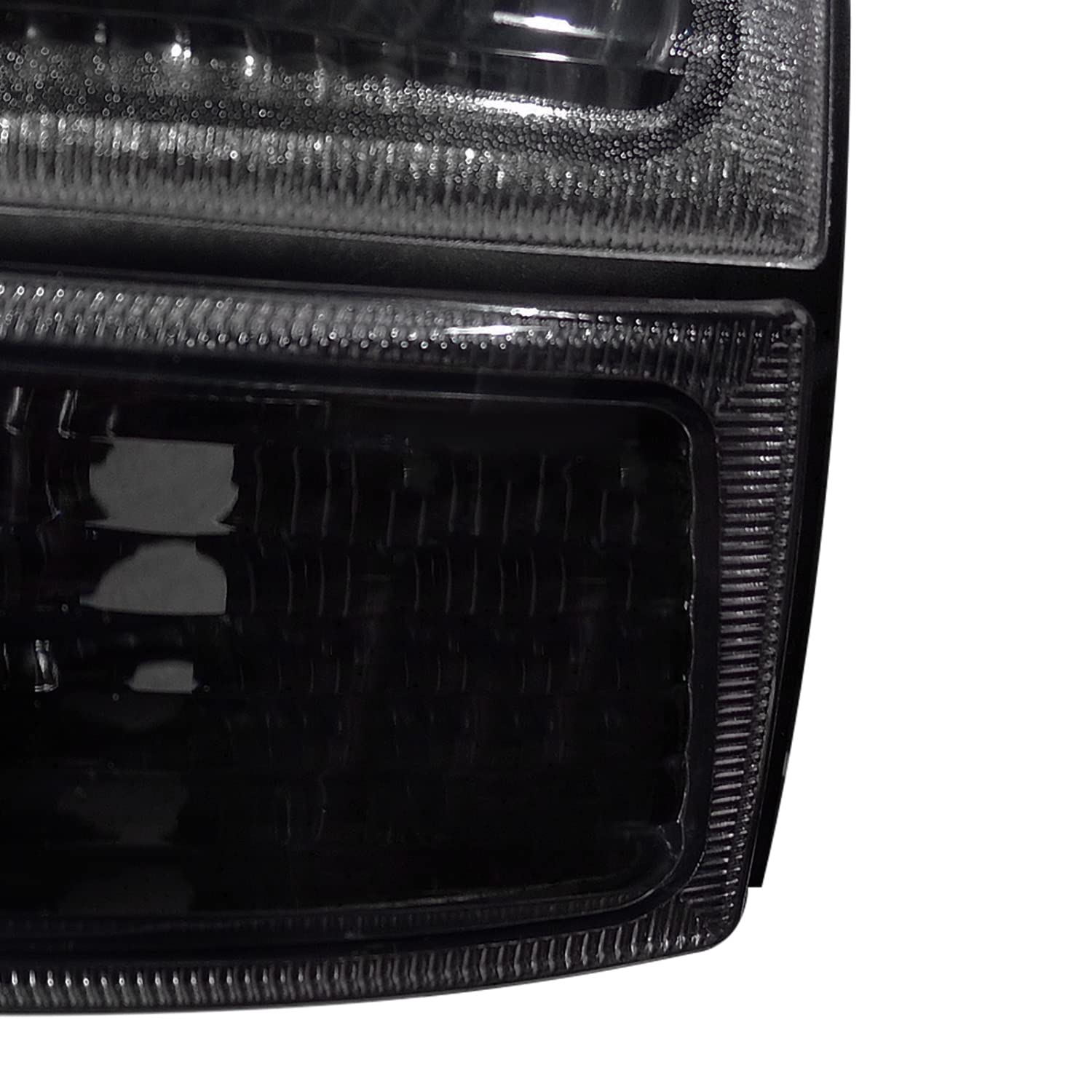 Black Headlights + Corner Lights SPEC-D TUNING Compatible with 1998-2000 Ford Ranger, L+R Pair Assembly