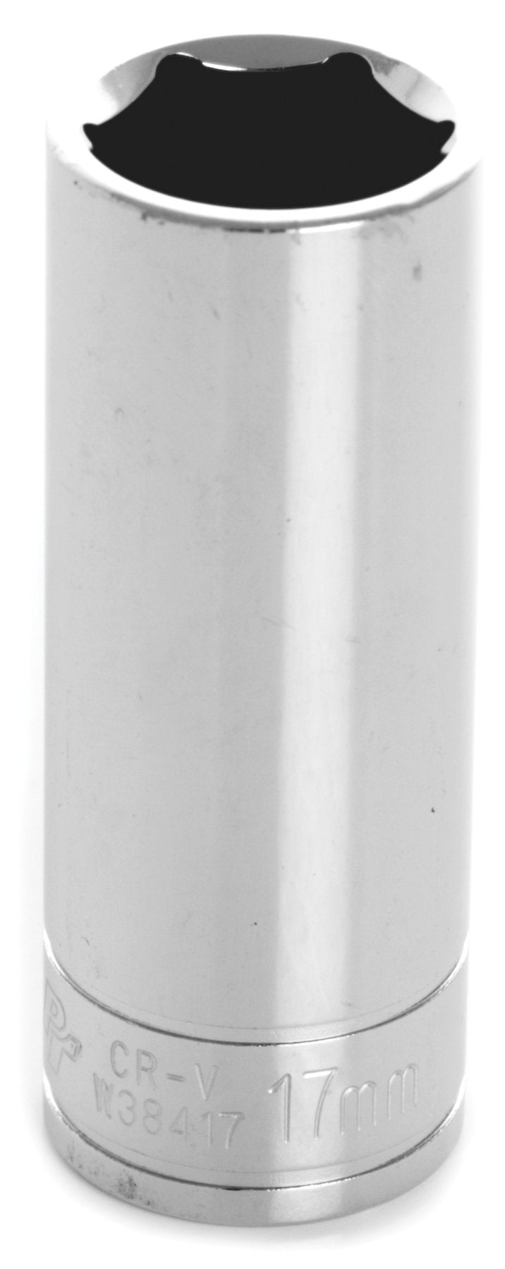 W38417 Performance Tool 3/8-Inch Drive 6-Point Socket, 17mm