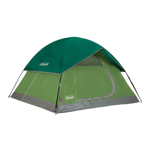 Coleman Camping Tent Sundome with Rainfly, 2/3/4/6 Person Sets Up in 10 Mins, Weatherproof Shelter for Camping, Festivals, Backyard, Sleepovers, & More