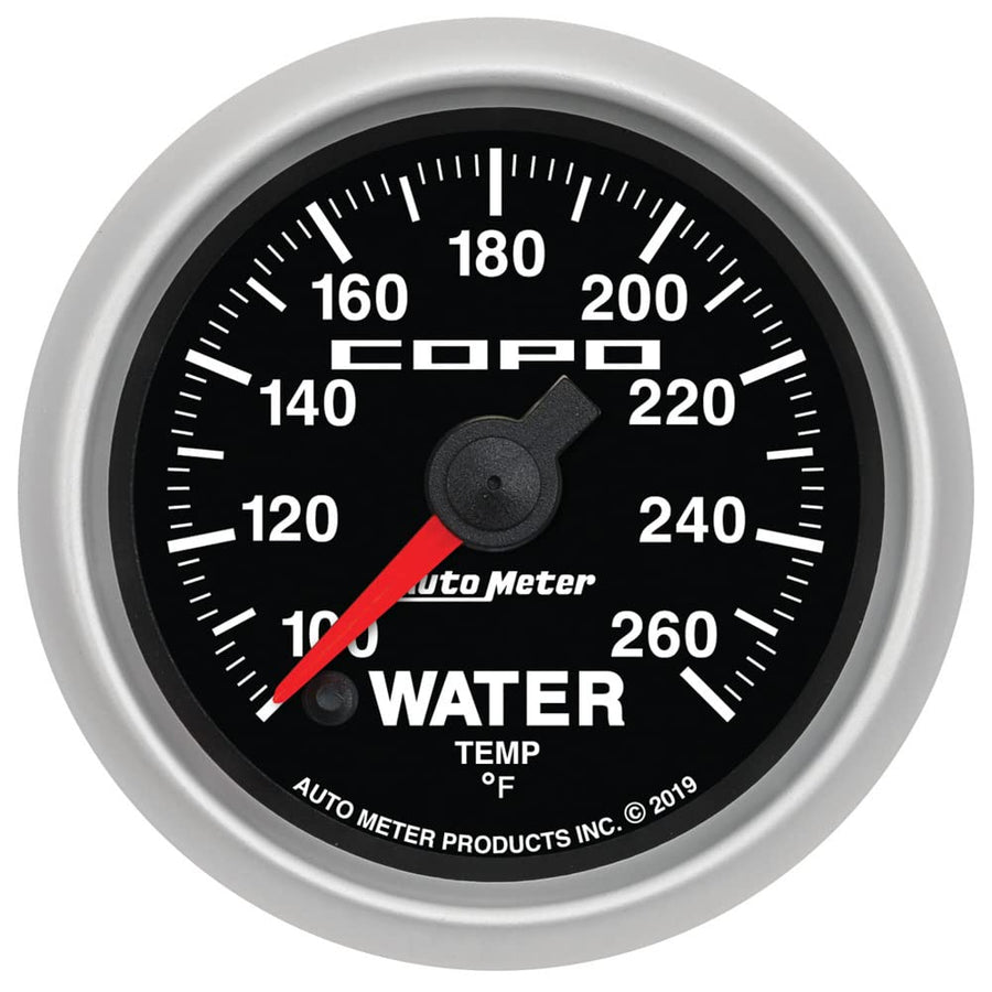Water Temp AutoMeter Gauge, 2 1/16", 100-260ºf, Digital Stepper Motor, Copo (880875)