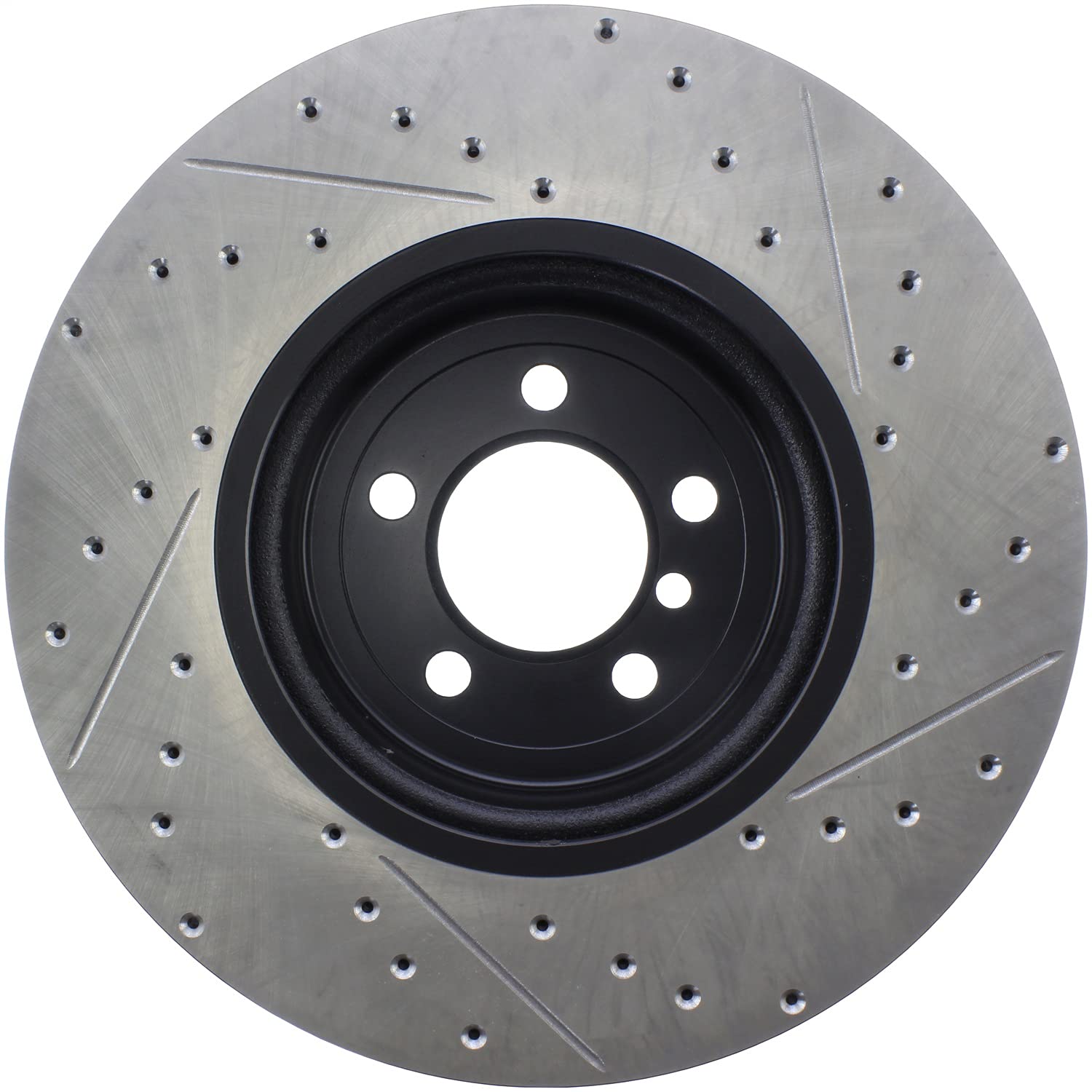 Sport Drilled/Slotted Brake Rotor StopTech 127.34144R (Front Right), 1 Pack
