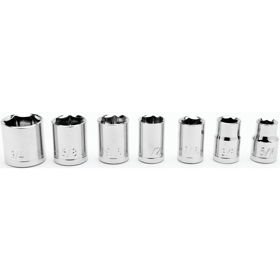 Sizes Performance Tool 1412 9-17mm Sockets Storage Rail Socket Organizer - Keep Your Tools Organized and Accessible