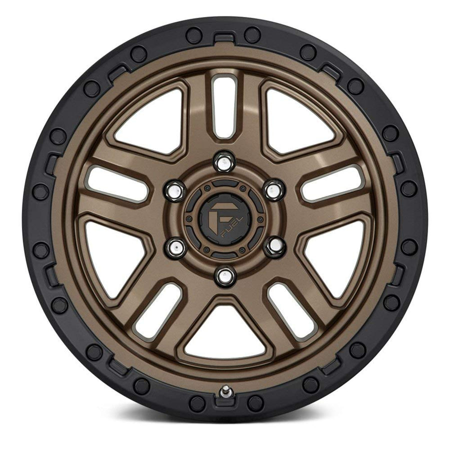 FUEL AMMO 1PC MATTE BRONZE BLACK BEAD RING 20x10 5x127.00 MATTE BRONZE BLACK BEAD RING (-18 mm) AUTOMOTIVE WHEEL
