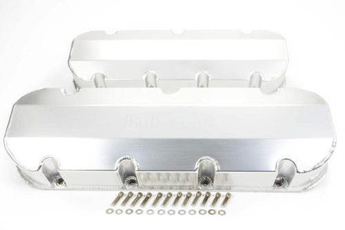 BBC Milodon Fabricated Aluminum Valve Cover without Holes