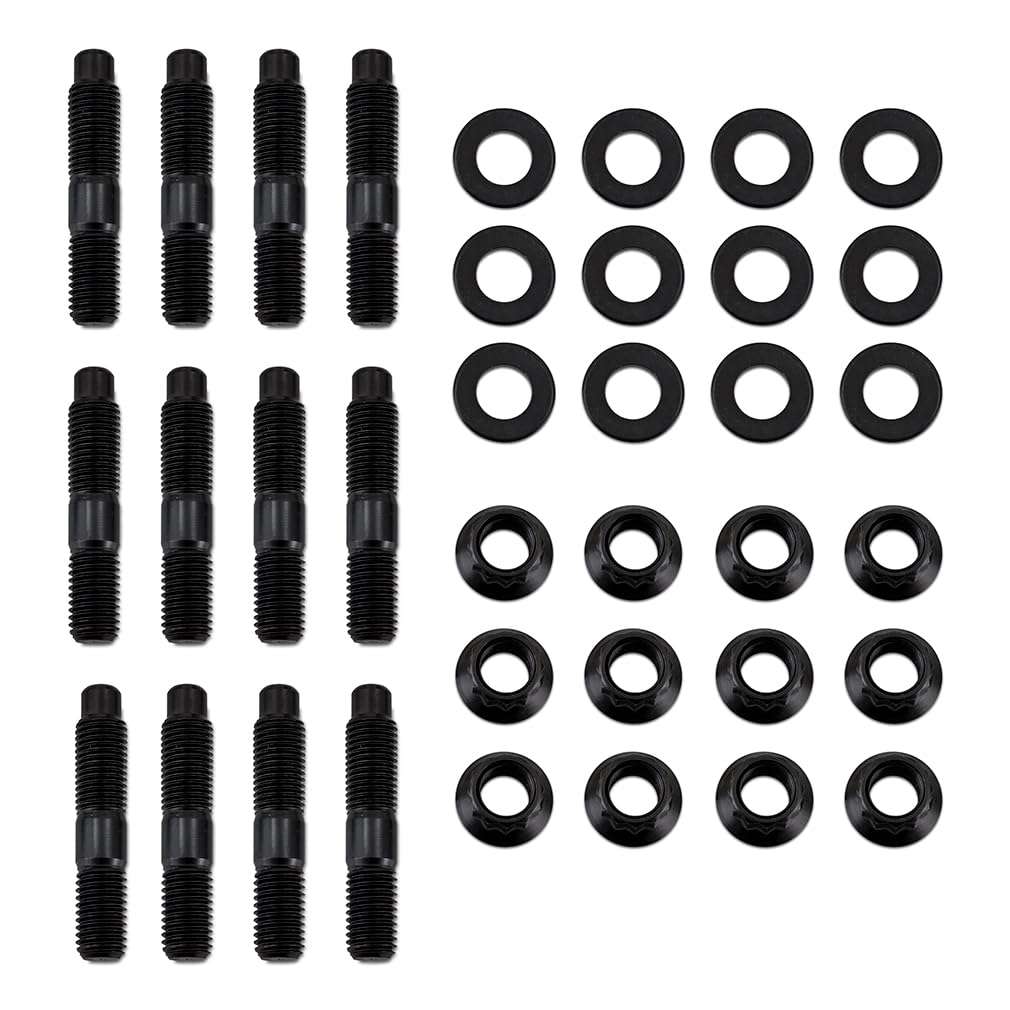 Mishimoto Exhaust Manifold Kit Stud, Compatible with Dodge Ram Cummins 5.9L & 6.7L, 1994-2018