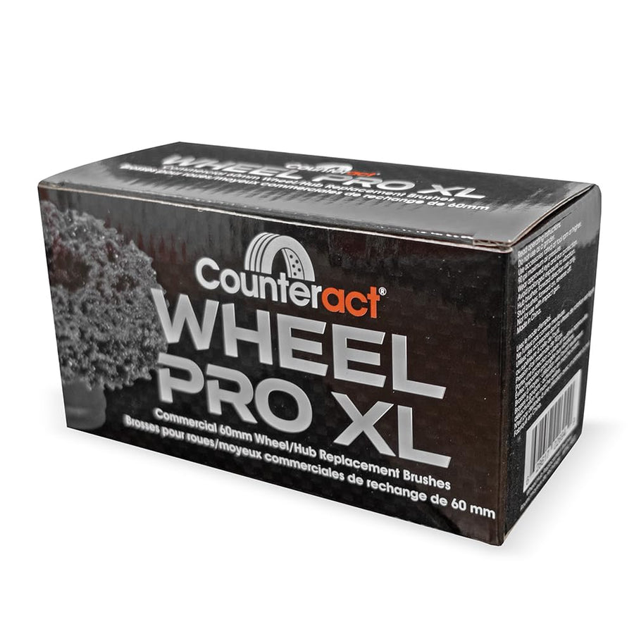 Counteract WPXL-HB22 - 22mm Wheel Pro XL Hub Brush -6 pk - 60mm - Clip in