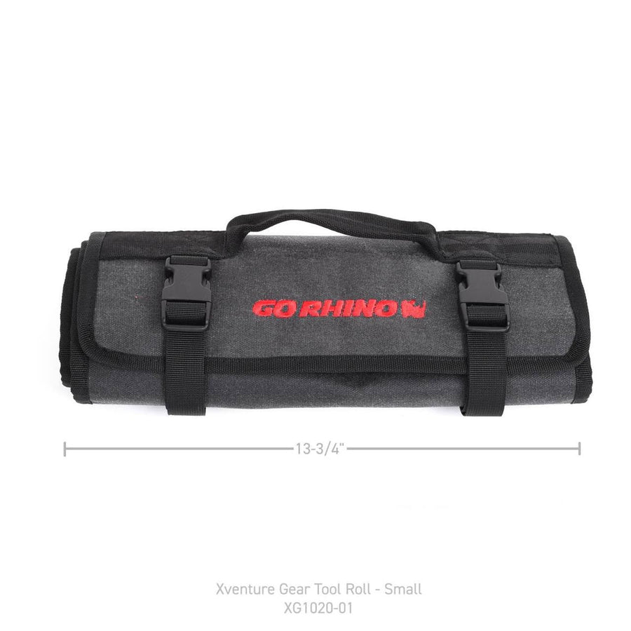 Go Rhino Small Tool Roll | Open: 33" x 13 3/4" & Closed: 13 3/4" x 6 3/4" | XG1020-01