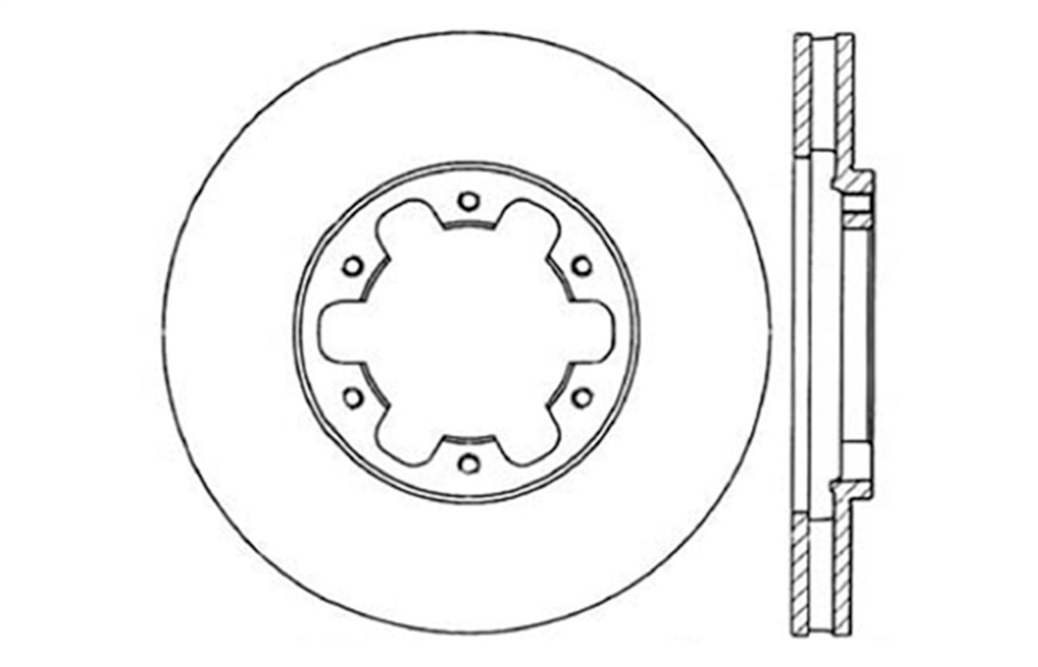Sport Drilled/Slotted Brake Rotor StopTech 127.42063R (Front Right), 1 Pack