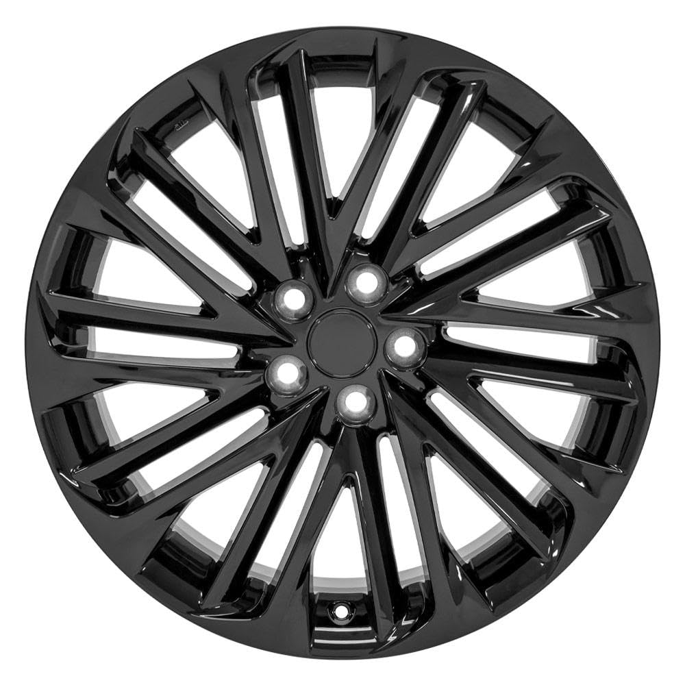 20 Inch OE Wheels LX58 Rim Fits RX350/RX450 Style 5x114.3 20x8 Gloss Black - Hollander 74393 (1)