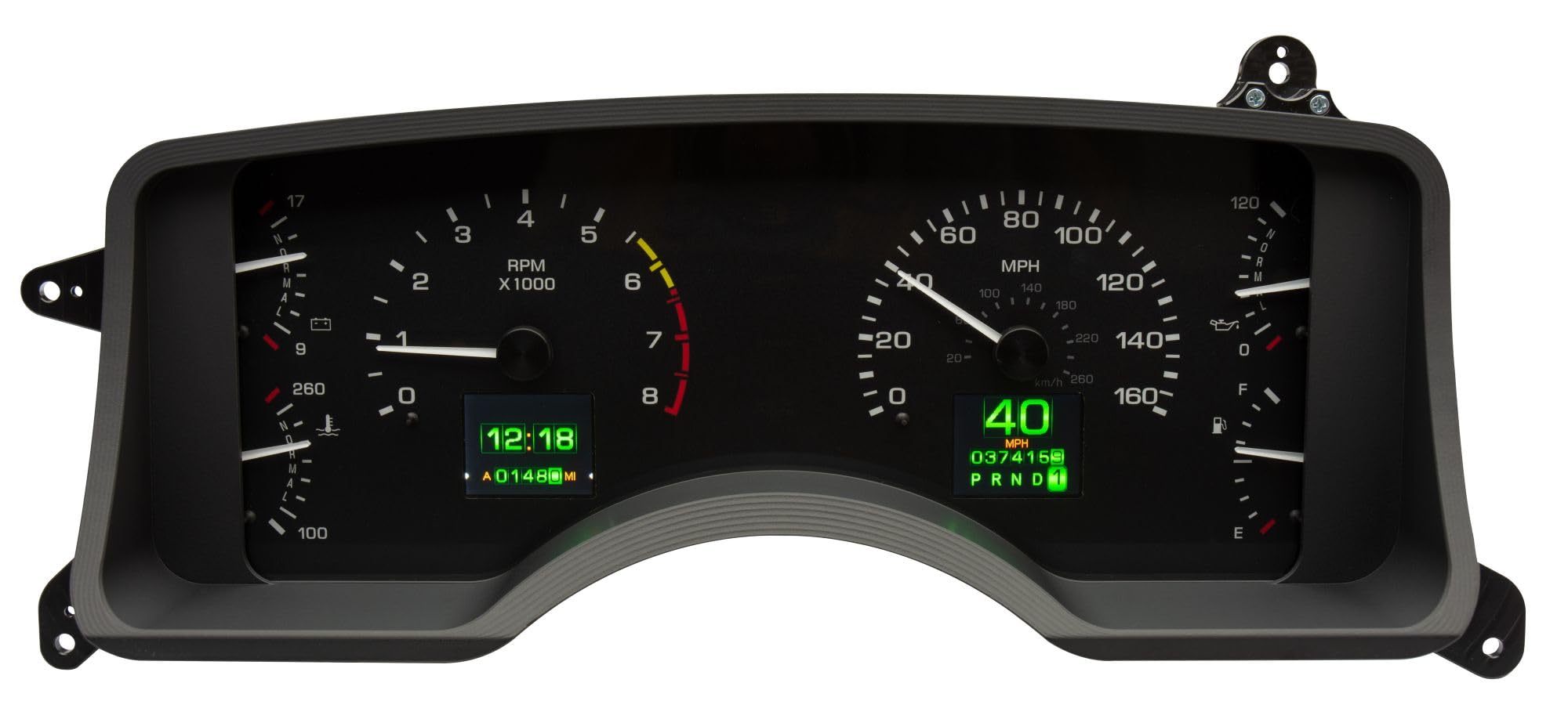 Dakota Digital Retrotech Gauge Instrument System RTX-90F-MUS-X Compatible with Ford 1990-93 Mustang