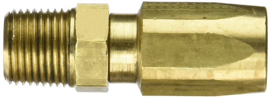8C5-8RMPB Gates Field Attachable for C5C, C5D and C5M Hose, Male Pipe NPTF, 30 Cone Seat, Brass, 13/32" ID