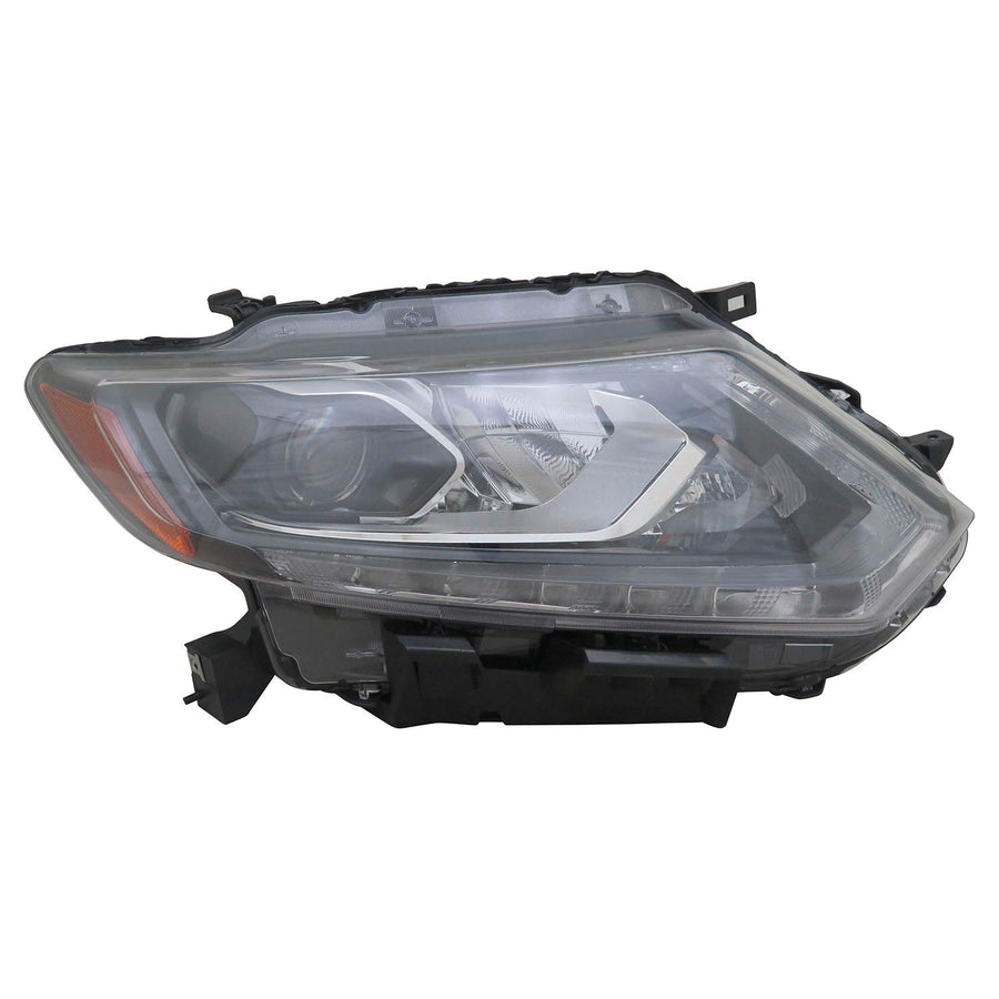 Right TYC Headlight Assembly Compatible with 2014-2016 Nissan Rogue