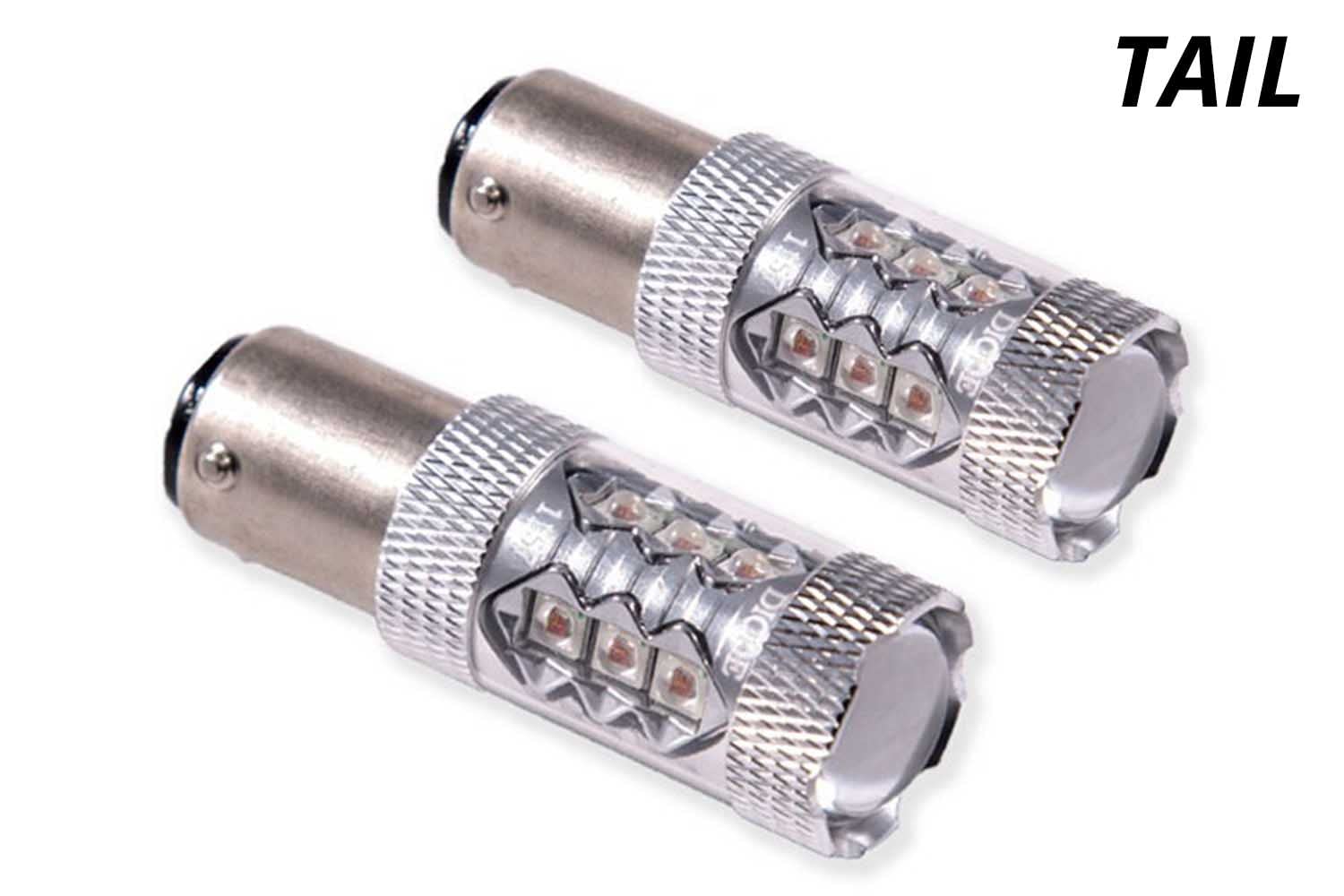 Tail Light LEDs Diode Dynamics compatible with Kia Sportage 2020-2022 (four), 1157 HP48 Red