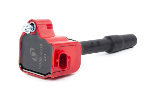 Dinan Ignition Coil for Select BMW B and S Series Models D650-0009 (Red) - B36 B38 B46 B48 B58 & S58 - Replacement for OEM Stock Part Numbers 0750990012, 12137619385, 12138643360, 12138678438-1pk