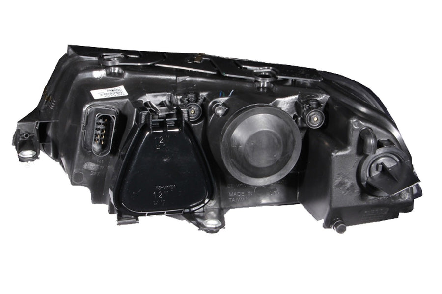 Halogen Projector Headlight AnzoUSA 121357 for Volkswagen Passat Black/Clear
