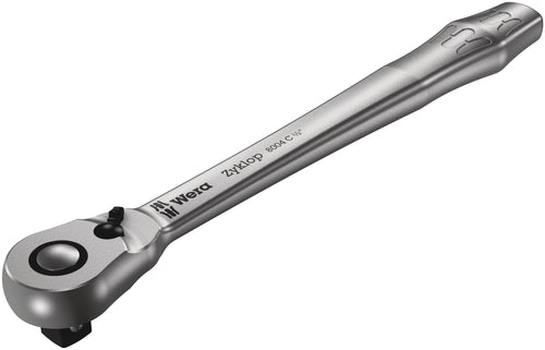 Wera - 05004064001 4013288174062 8004 C Zyklop Full Metal Ratchet with Switch Lever, 1/2" Drive