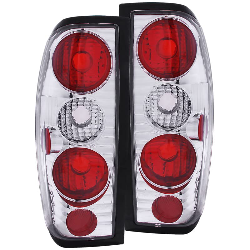 Chrome Euro Tail Light Set-Clear Lens ANZO USA 211114