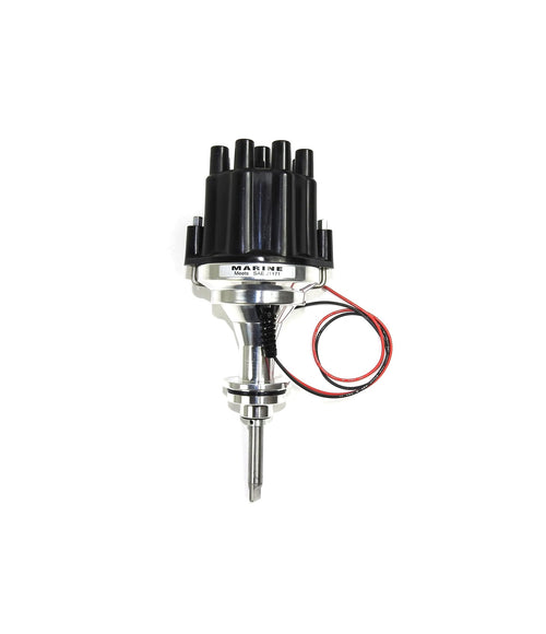 Pertronix D7241800 Billet Dist I3 Marine Mopar 273-360 Black Cap, 1 Pack