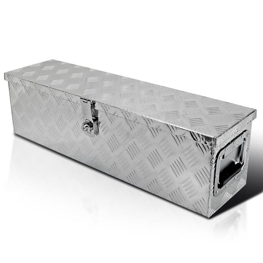 Heavy Duty Spec-D Tuning 31" Aluminum Tool Box Truck Pickup Trailer Underbody Storage + Handles